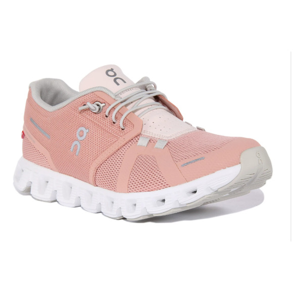 ON running Cloud 5 Women's 10 Rose/Shell - Picture 1 of 8